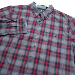 G.H. Bass Men's Long Sleeve Plaid Button-down Size‎ XLarge